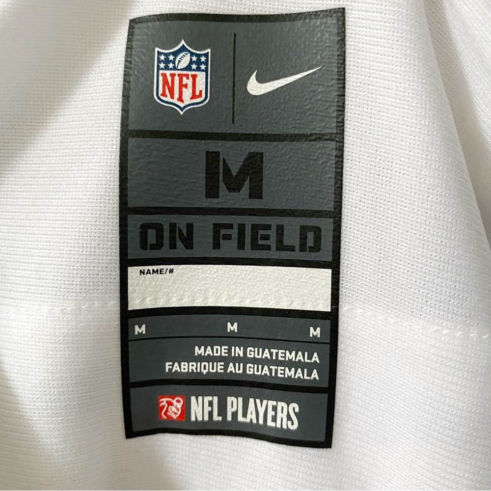 NFL Nike white blue Dak Prescott 4 Dallas Cowboys Game Team on field Jersey - Picture 5 of 6